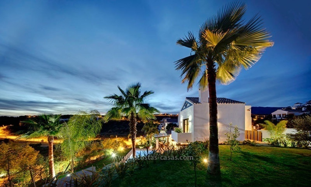 Second line golf contemporary luxury villa for sale in Marbella – Benahavis 34