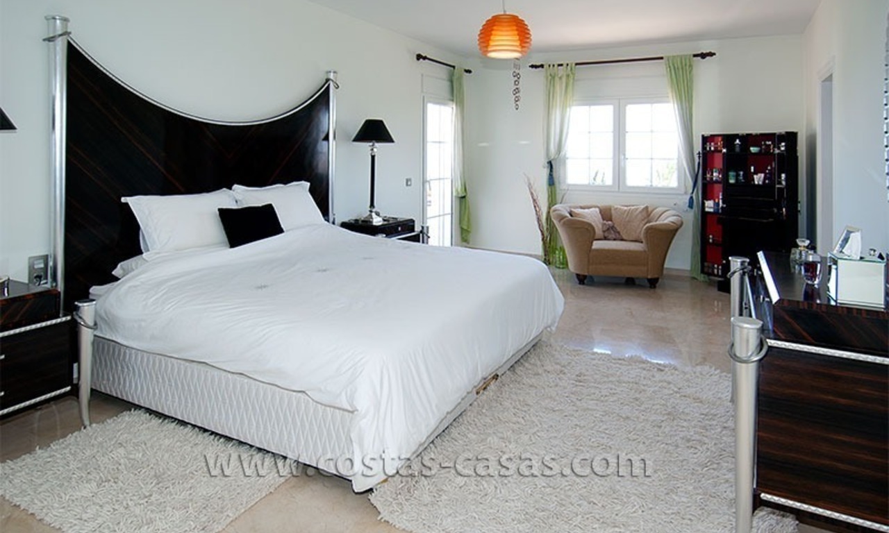 Luxury modern andalusian villa for sale in Sierra Blanca, Marbella 35
