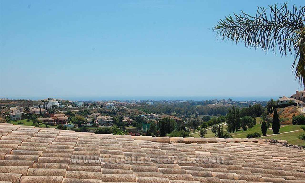 First line golf villa for sale in Marbella – Benahavis 26