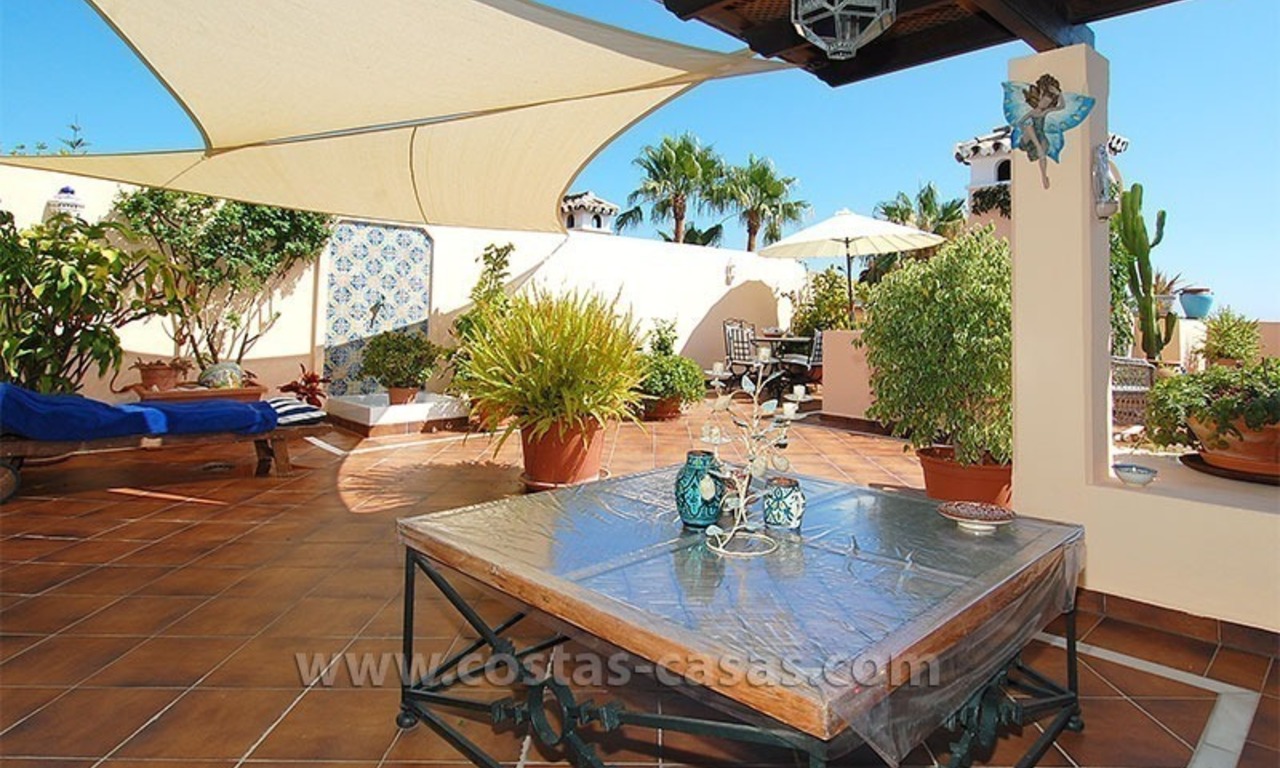 Bargain beachside penthouse apartment for sale, New Golden Mile, Marbella - Estepona 0