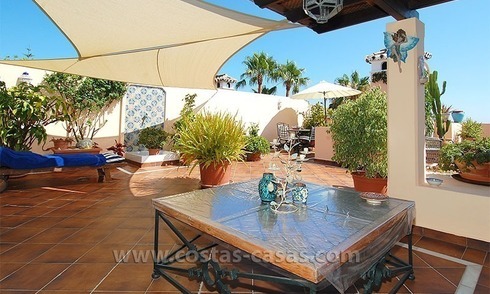Bargain beachside penthouse apartment for sale, New Golden Mile, Marbella - Estepona 
