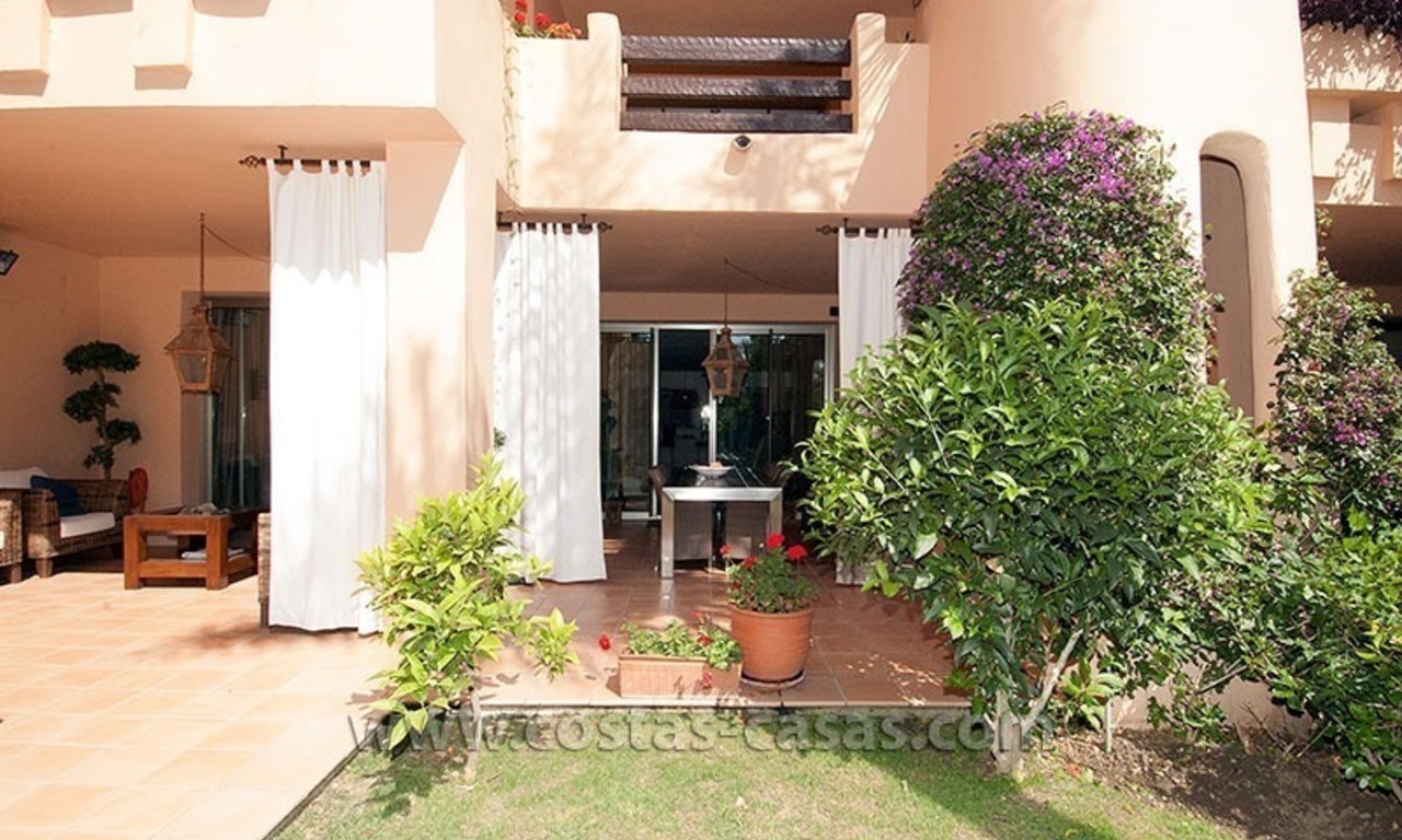 Exclusive luxury apartment to buy on the Golden Mile in Marbella 1