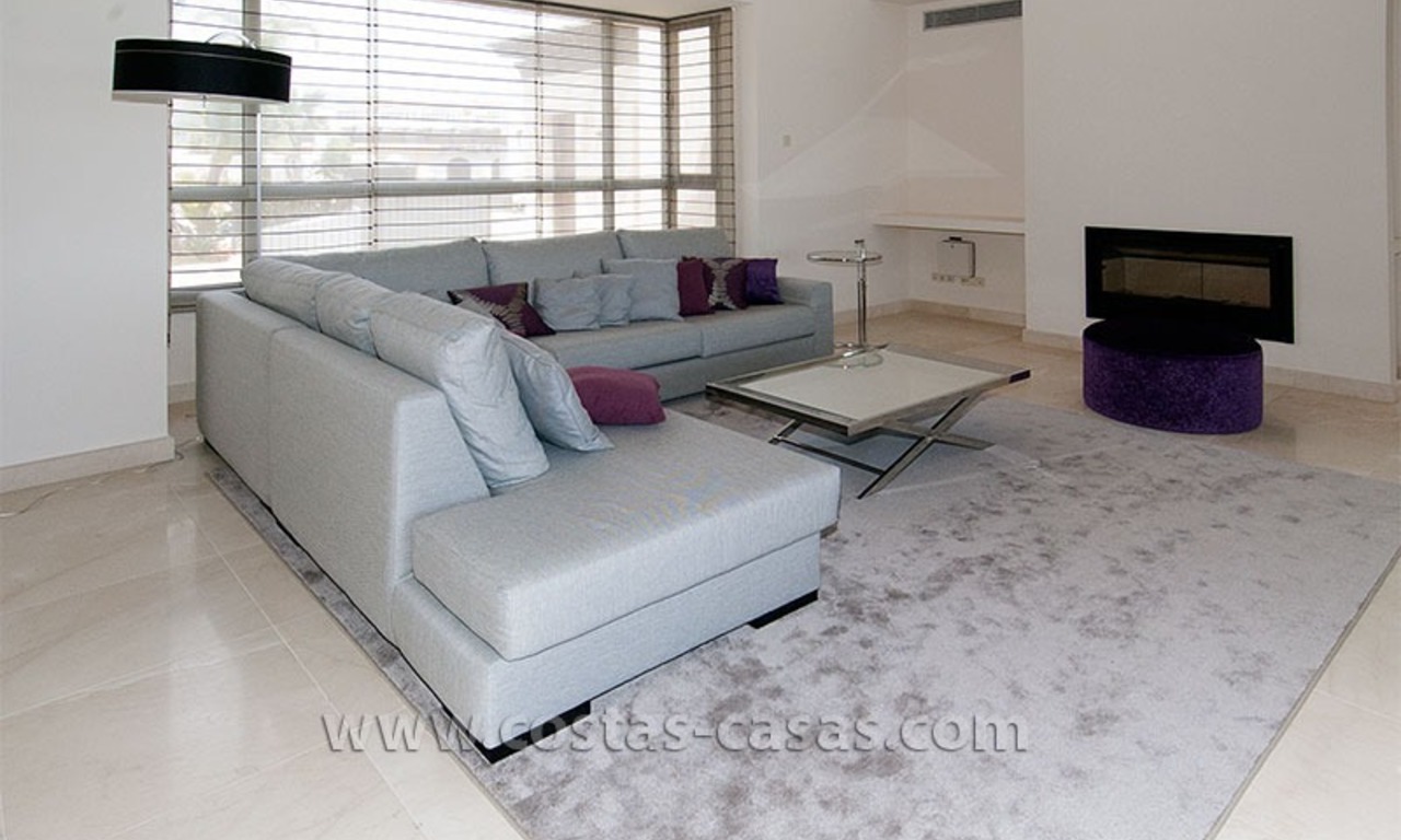 Modern andalusian style villa for sale, golf resort, New Golden Mile, between Marbella, Benahavis - Estepona 8