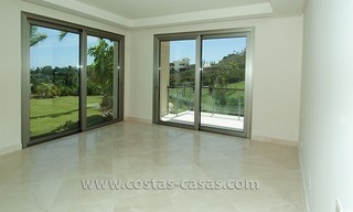 Modern andalusian style villa for sale, golf resort, New Golden Mile, between Marbella, Benahavis - Estepona 16