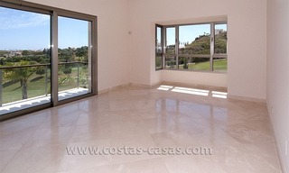 Modern andalusian style villa for sale, golf resort, New Golden Mile, between Marbella, Benahavis - Estepona 25