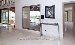 Modern andalusian style villa for sale, golf resort, New Golden Mile, between Marbella, Benahavis - Estepona 12