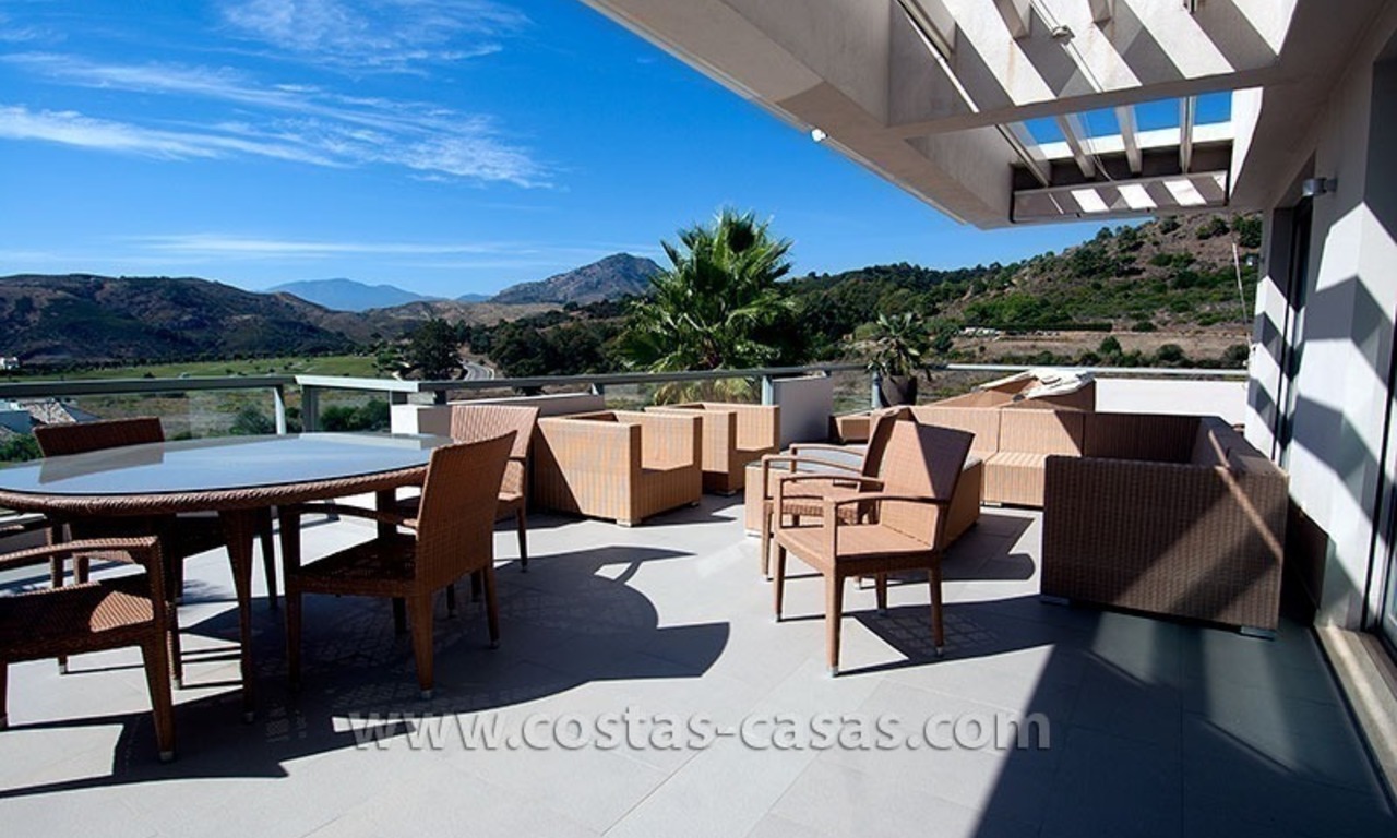 Contemporary, Luxury Golf Apartment for sale in Marbella - Benahavis 1