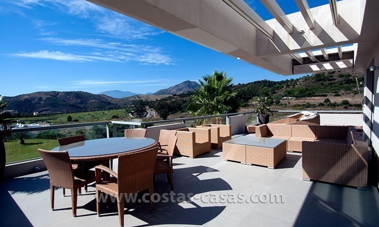 Contemporary, Luxury Golf Apartment for sale in Marbella - Benahavis 0