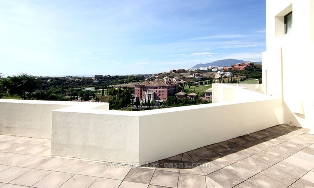 For Sale: Contemporary Luxury First-line Golf Apartment in the Marbella – Benahavís – Estepona Triangle 14