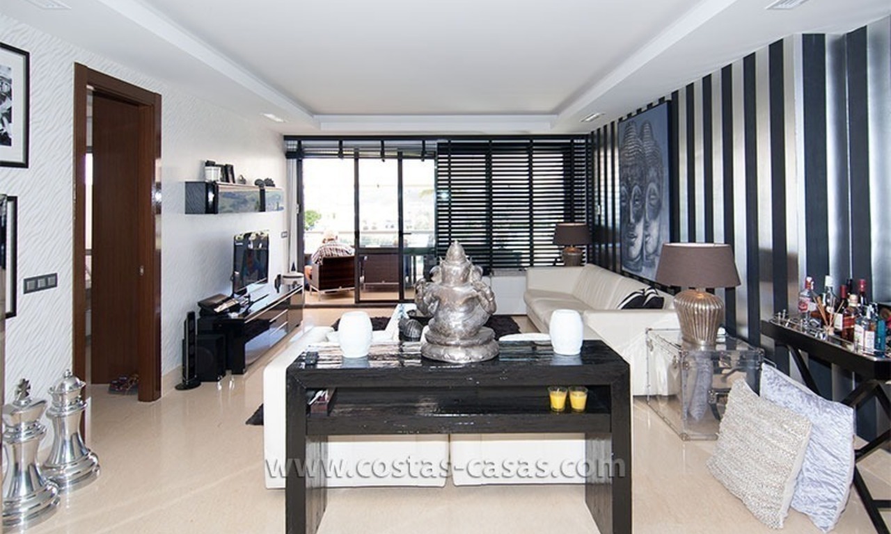 For Sale in the Marbella – Benahavís Area: Contemporary, Luxury Golf Apartment 5