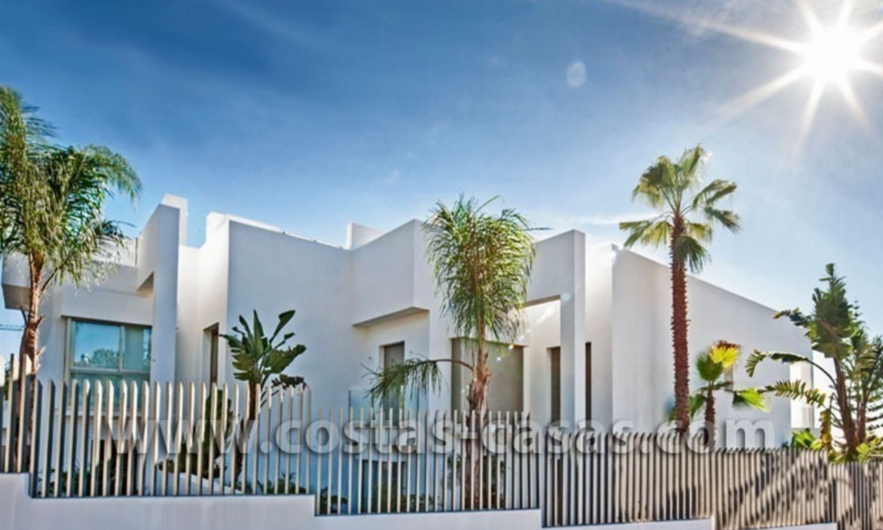 For Sale: Huge and Exceptionally Luxurious Modern Style Townhouses in Marbella 3