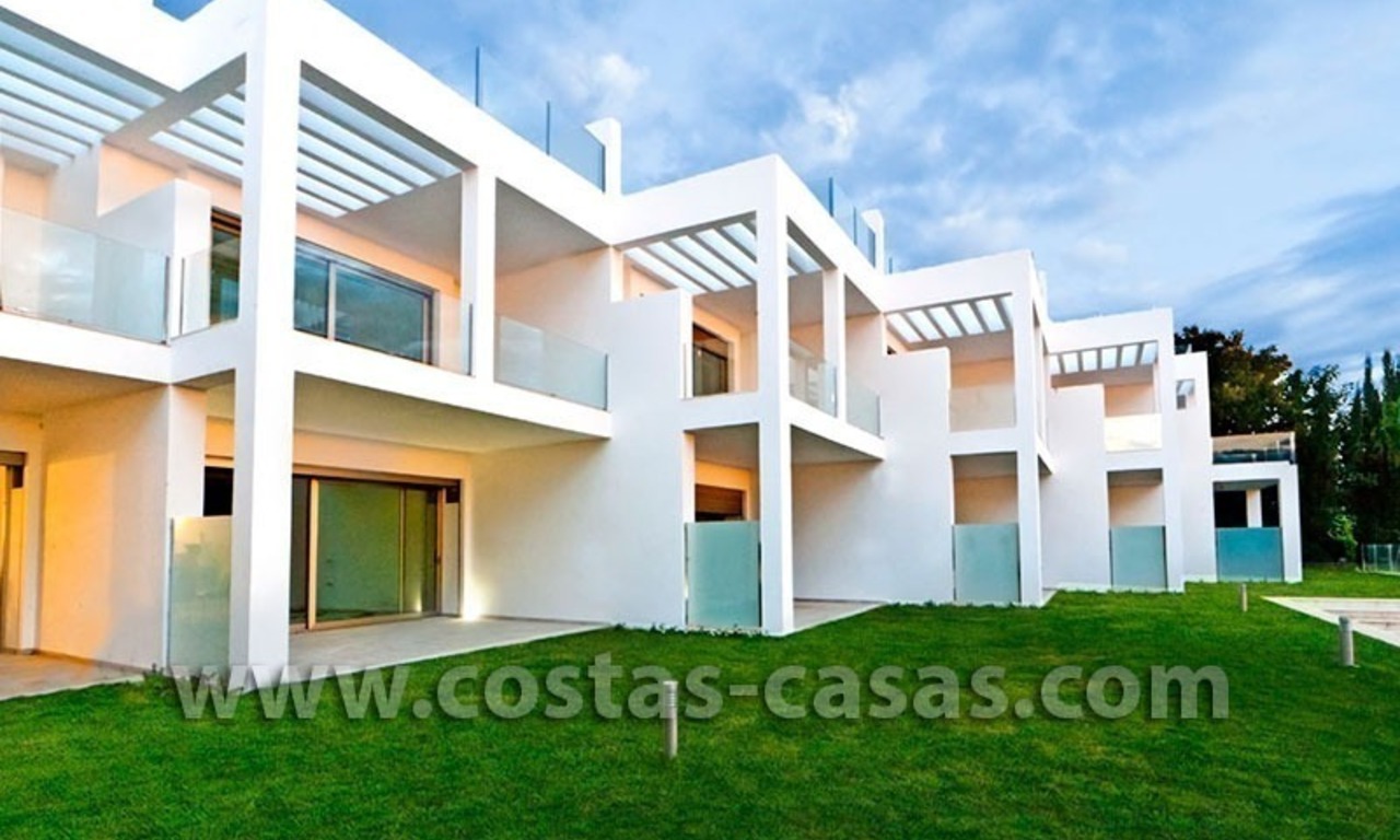 For Sale: Huge and Exceptionally Luxurious Modern Style Townhouses in Marbella 8