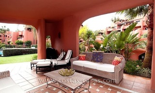 For Sale First Line Apartment in Exclusive Estate on the New Golden Mile between Marbella and Estepona 1