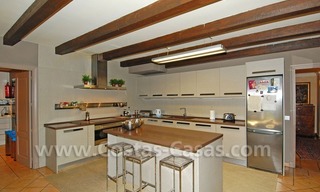 Rustic villa for rent on the Golden Mile in Marbella 20
