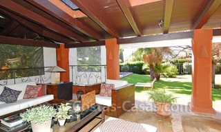 Rustic villa for rent on the Golden Mile in Marbella 8