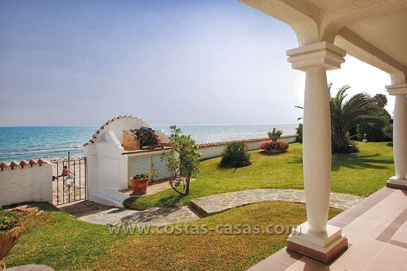 For Sale: Frontline Beach Villa in Marbella