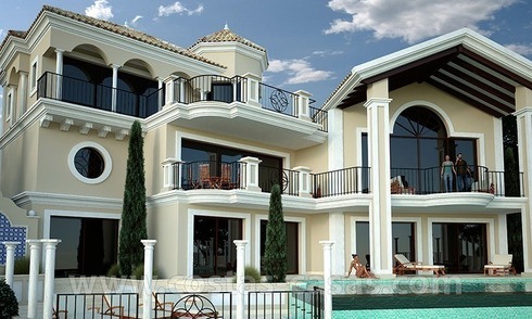 For Sale: New Classical Luxury Villa in Marbella 