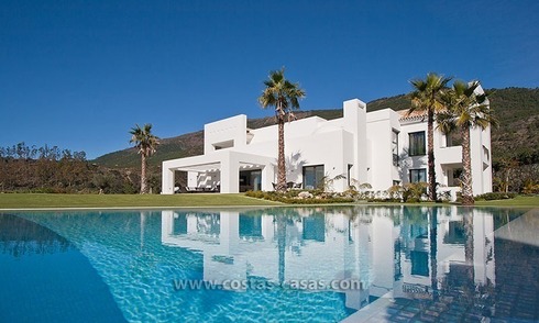 For Sale: New Modern Style Villa in La Zagaleta between Benahavís and Marbella 