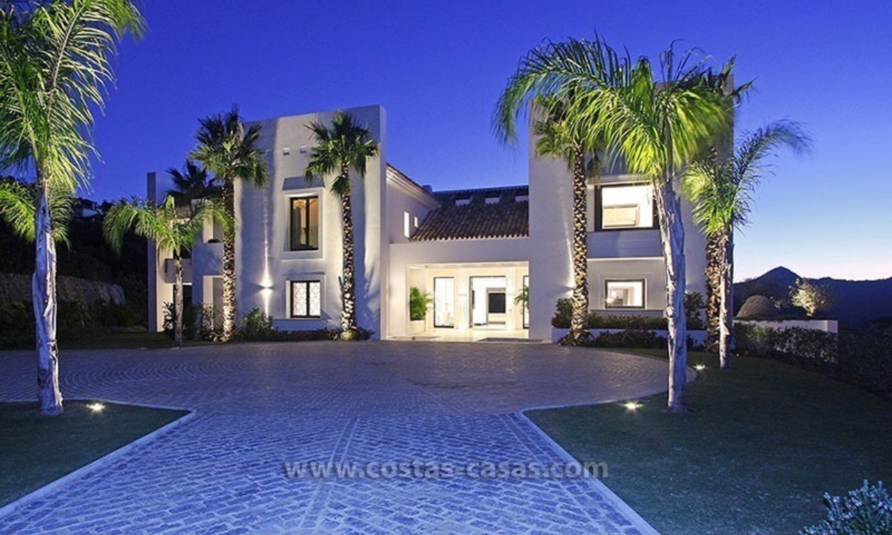 For Sale: New Modern Style Villa in La Zagaleta between Benahavís and Marbella 3