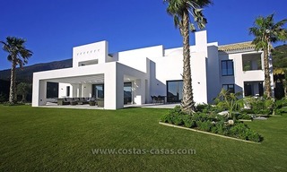 For Sale: New Modern Style Villa in La Zagaleta between Benahavís and Marbella 1