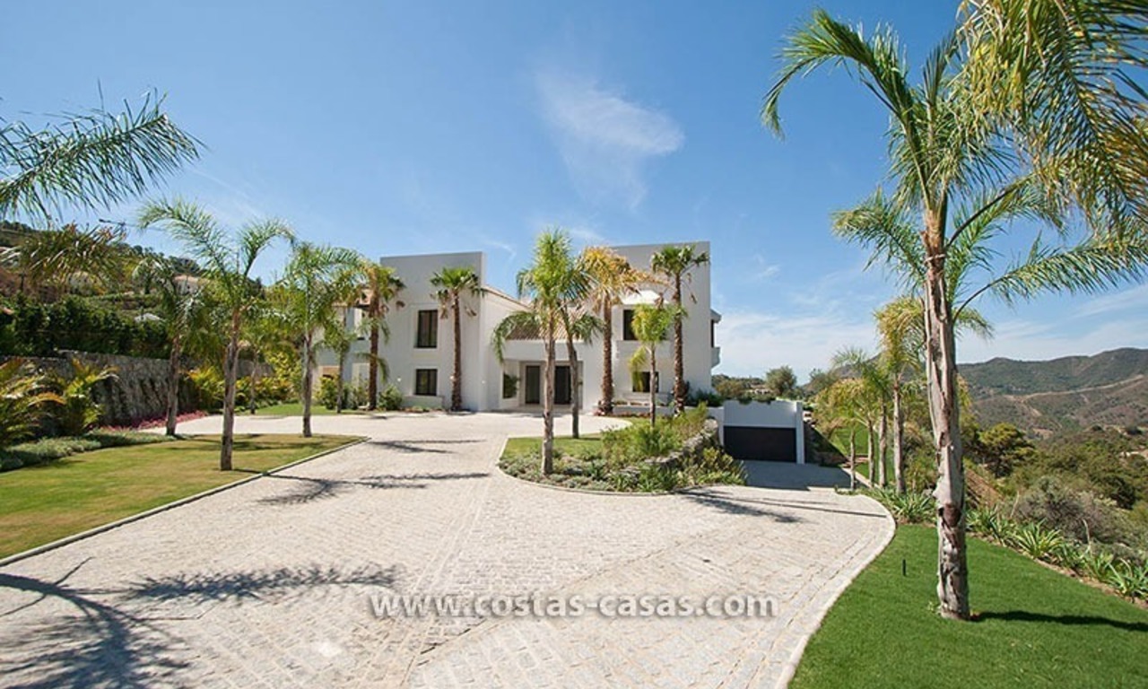 For Sale: New Modern Style Villa in La Zagaleta between Benahavís and Marbella 4