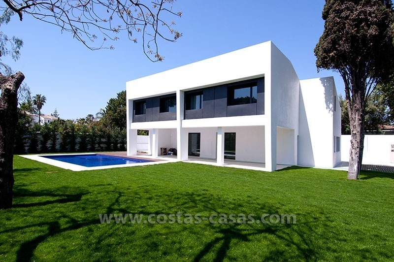 New Modern Luxury Villa For Sale in beachside Marbella