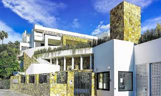 Beautiful new modern townhouse for sale on the Golden Mile, Marbella. Last unit. Key ready. 24041 