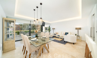 Beautiful new modern townhouse for sale on the Golden Mile, Marbella. Last unit. Key ready. 28559 