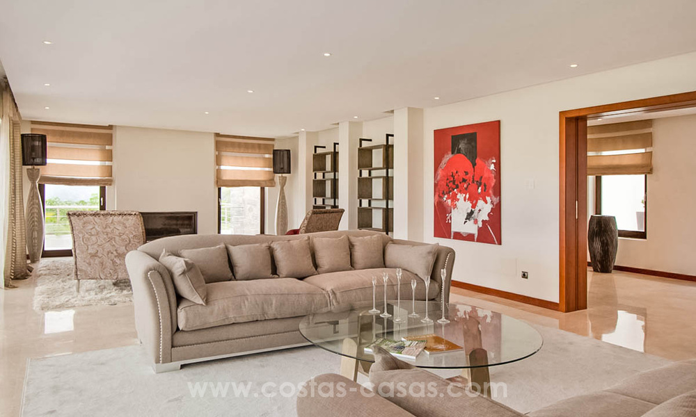 Contemporary style villa for sale in La Zagaleta between Benahavís and Marbella 22720