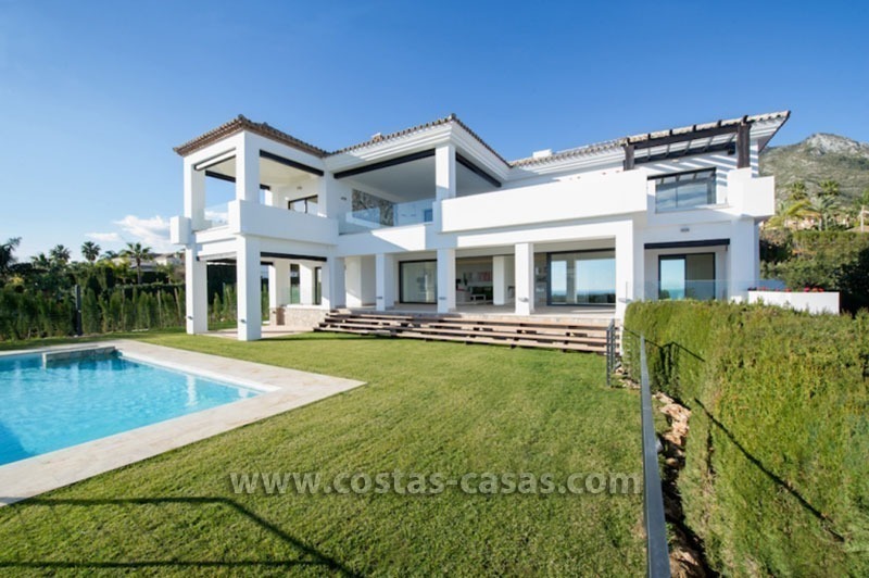 Modern luxury villa for sale in Sierra Blanca - Marbella