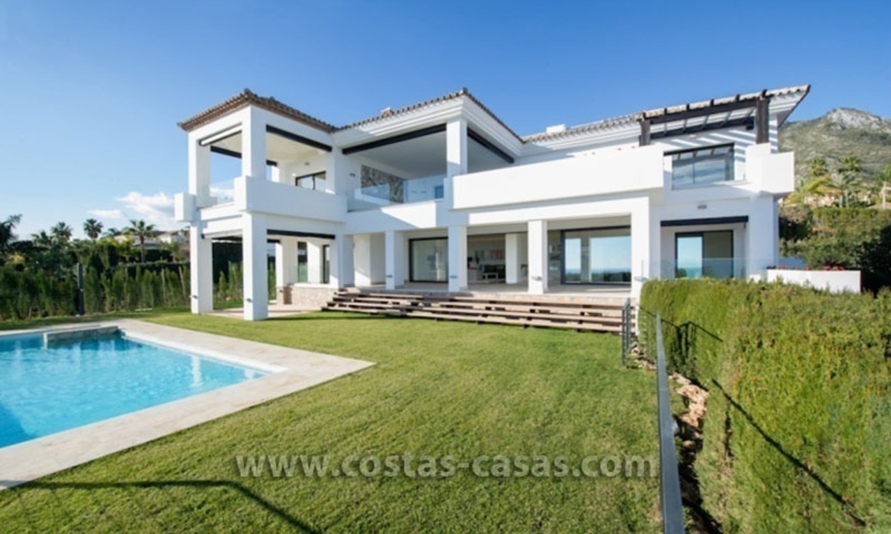 Modern luxury villa for sale in Sierra Blanca - Marbella 0