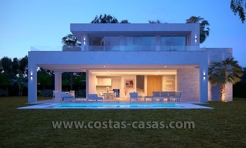 Brand New Modern Villa for Sale in East Marbella 