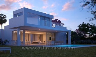 New Contemporary Villa for Sale with Huge Terraces in East Marbella 1