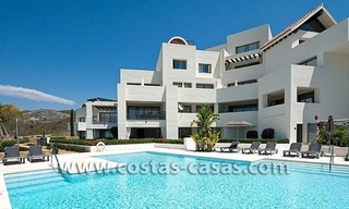 For Sale: Contemporary Luxury First-line Golf Apartment in the Marbella – Benahavís – Estepona Triangle 1