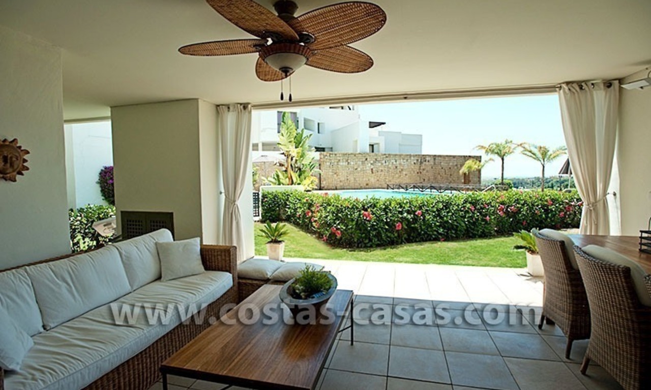 For Sale: Contemporary Luxury First-line Golf Apartment in the Marbella – Benahavís – Estepona Triangle 6