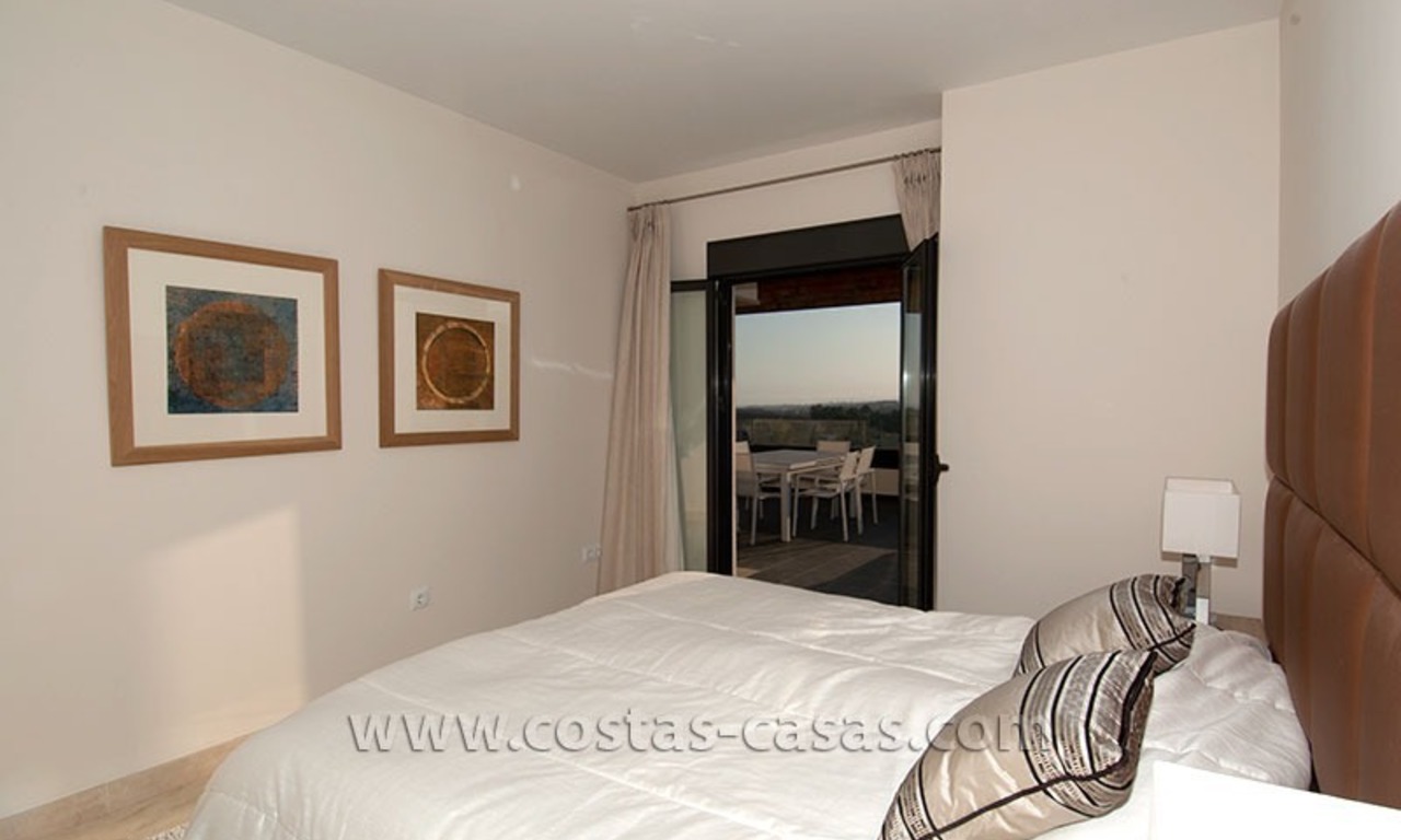 For Holiday Rent: Brand New Modern Luxury Apartment with Fabulous Sea Views, Golf Resort, between Marbella and Estepona 17