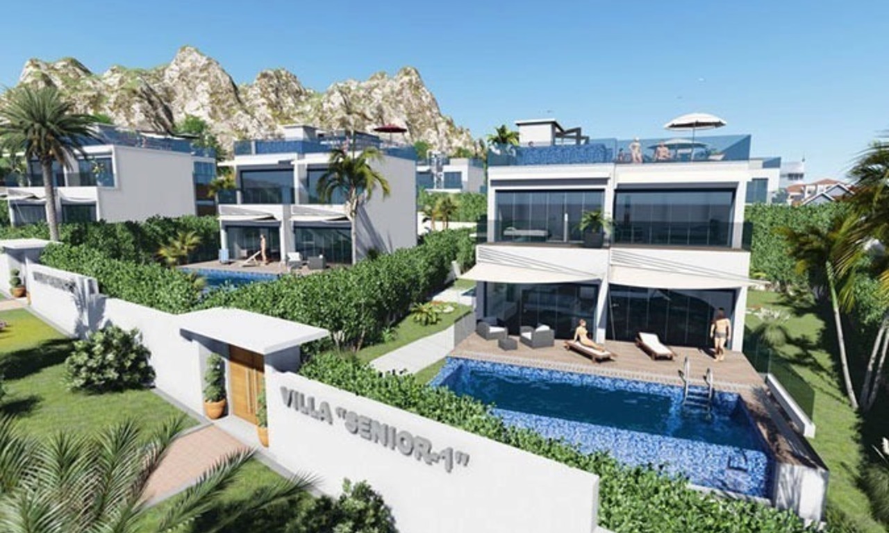 For Sale: Brand-New Luxury Villas next to Puerto Banús – Marbella 0