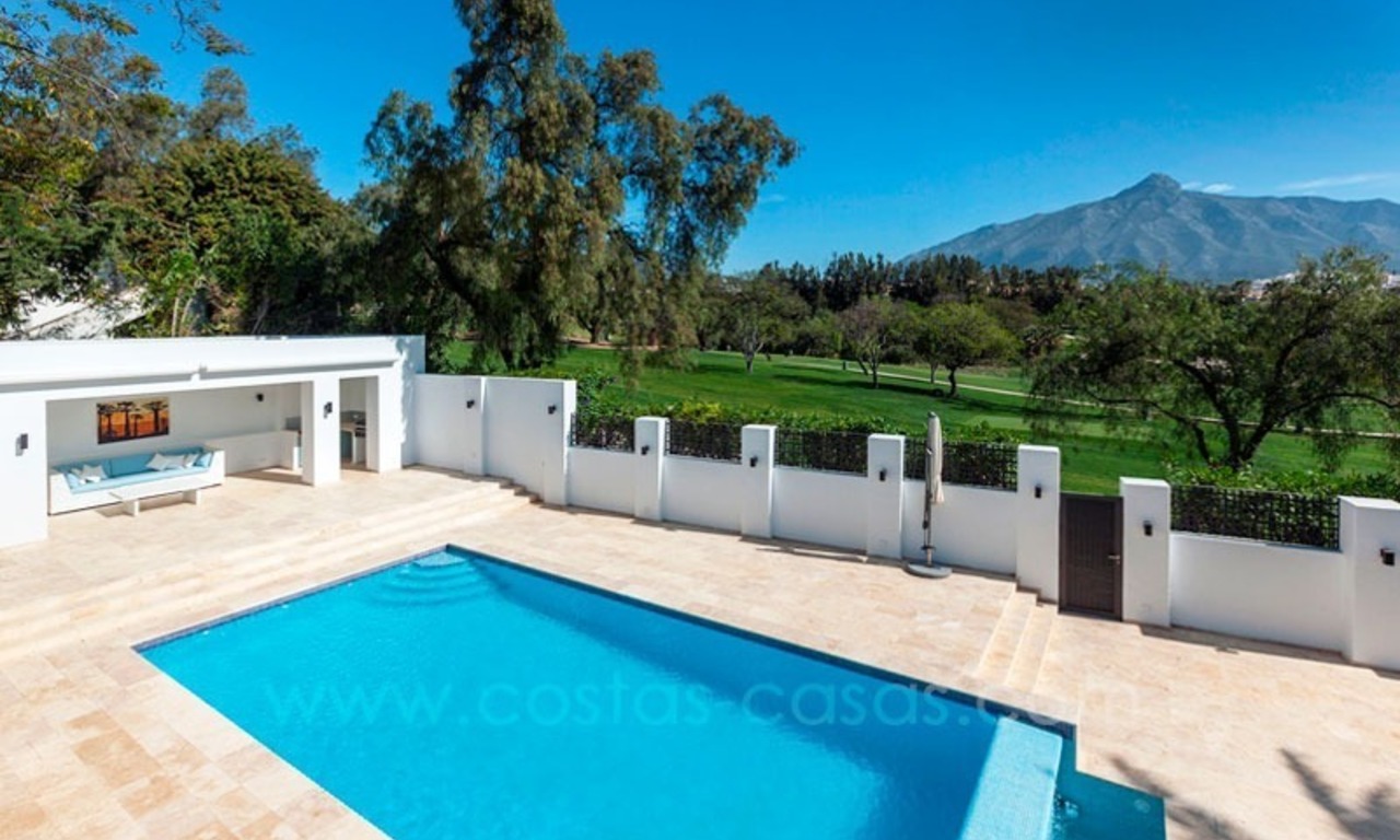 For Sale: Large Contemporary Front Line Golf Villa in Nueva Andalucía - Marbella 1