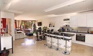 Luxury garden apartment for sale, frontline beach complex, New Golden Mile, Marbella - Estepona 0