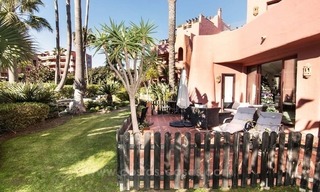 Luxury garden apartment for sale, frontline beach complex, New Golden Mile, Marbella - Estepona 16