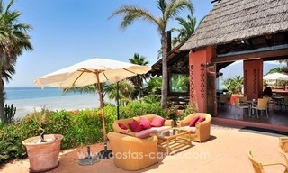 Luxury garden apartment for sale, frontline beach complex, New Golden Mile, Marbella - Estepona 37