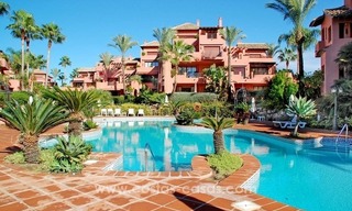 Luxury garden apartment for sale, frontline beach complex, New Golden Mile, Marbella - Estepona 21