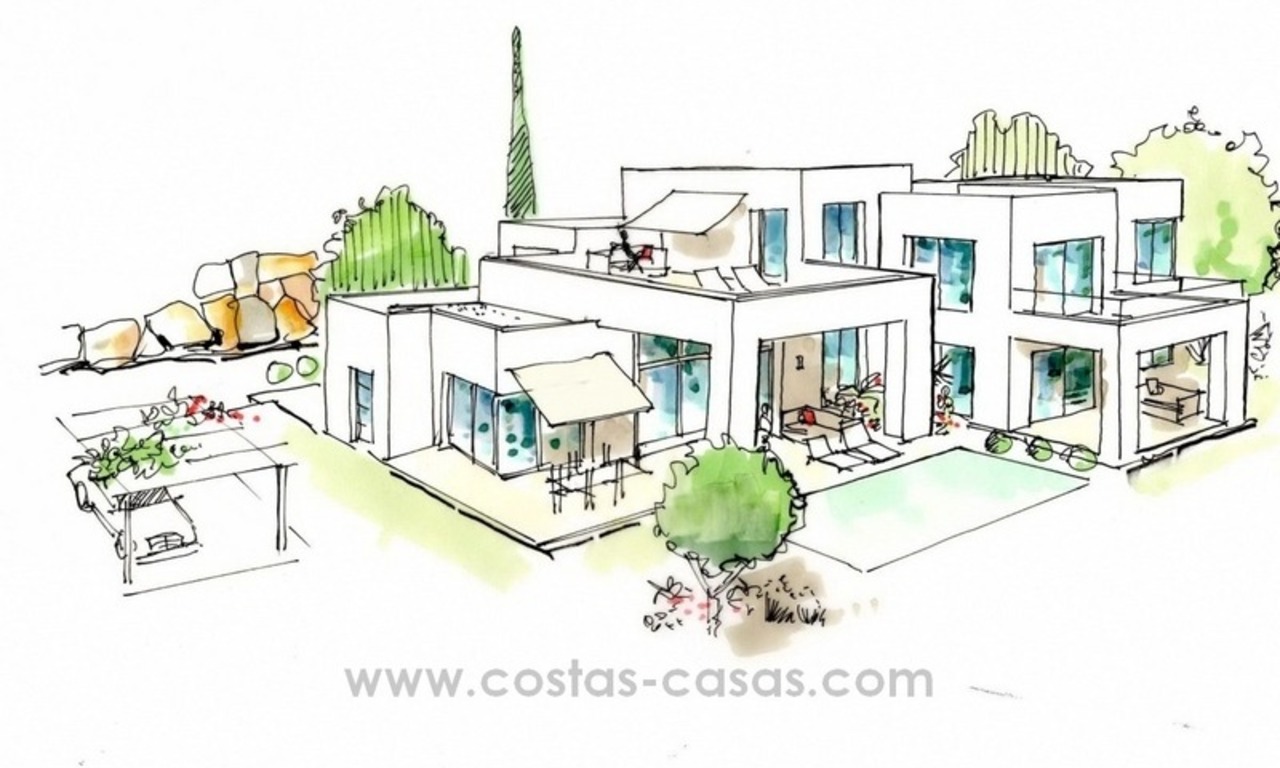 Luxury modern style villas for sale in Marbella - Benahavis 8