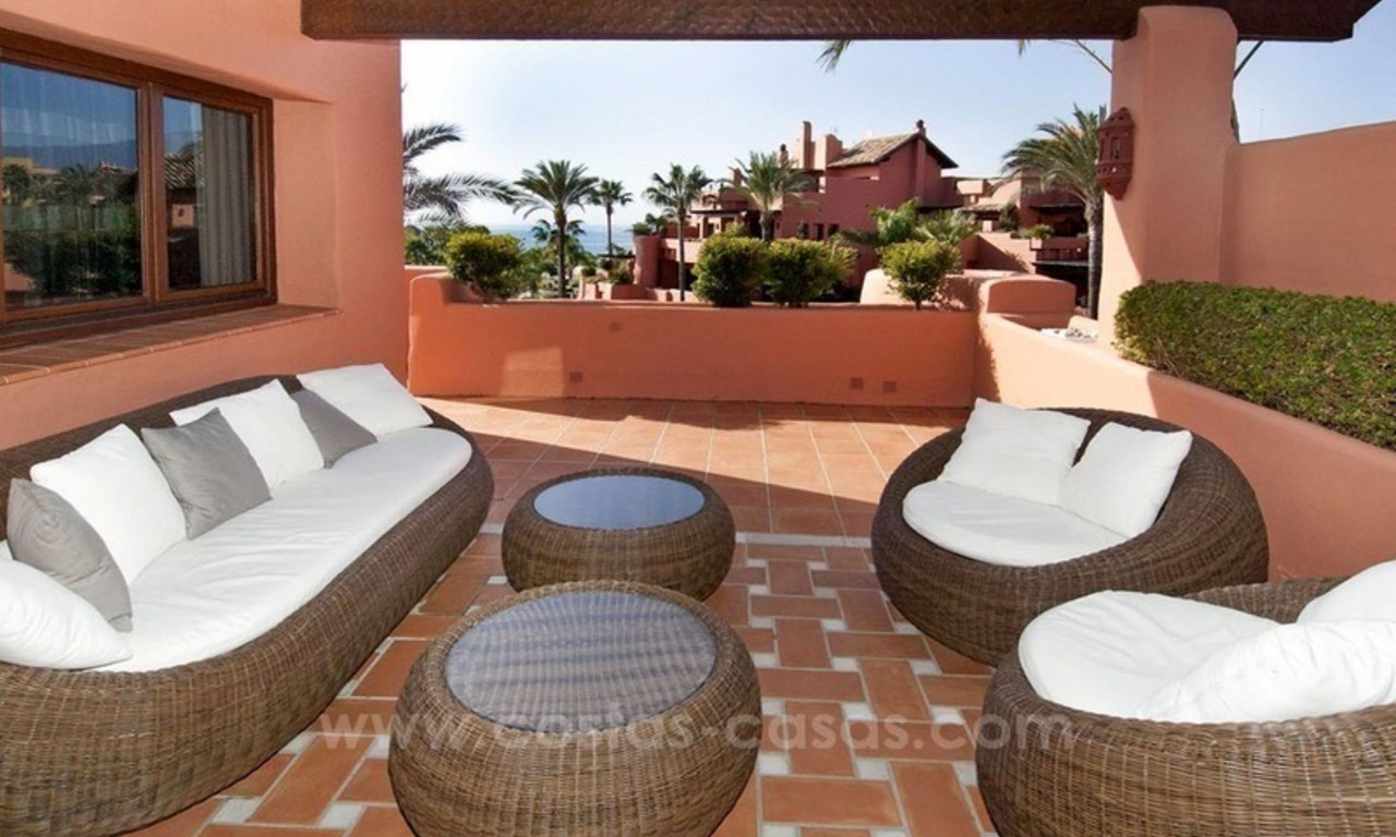 Luxury penthouse for sale, first line beach complex, New Golden Mile, Marbella - Estepona 7