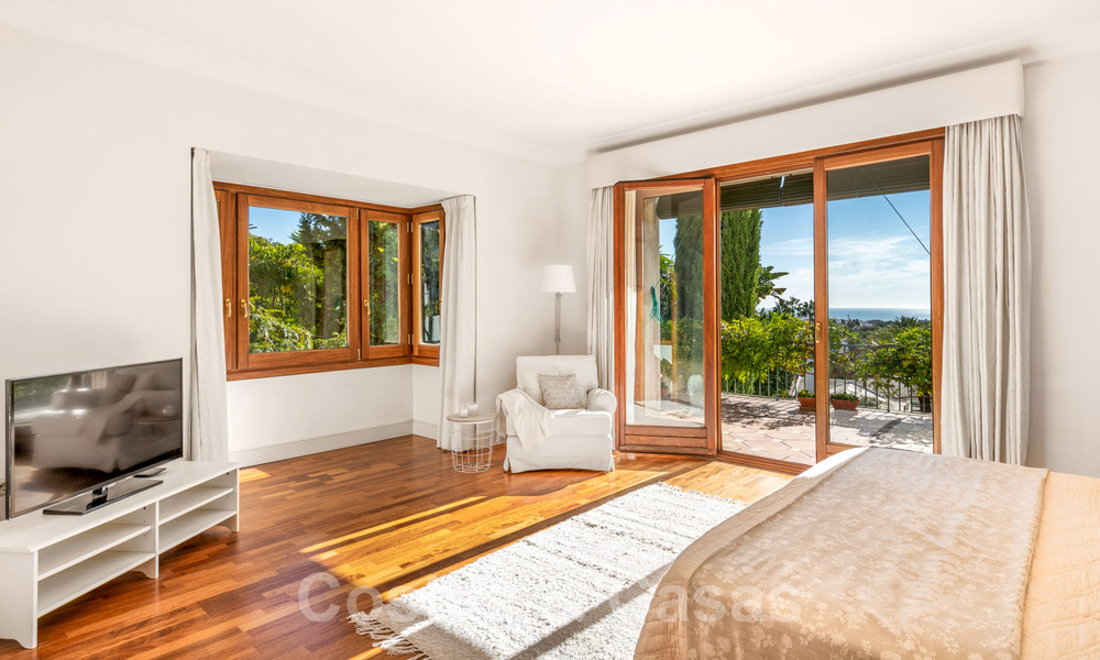 Exceptional villa with sea views for sale in Sierra Blanca, Golden Mile, Marbella 29101