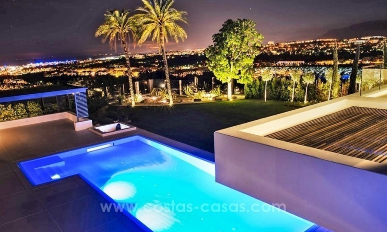For sale in Marbella on the Golden Mile: New Modern Villa 6