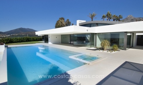New Modern Villa for Sale on the Golden Mile in Marbella 