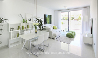New contemporary apartments for sale on the New Golden Mile, between Marbella and Estepona 21255 