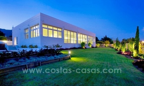 Designer villa for sale in downtown Marbella 