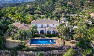 For Sale: A luxurious but elegant classical villa with the best views in El Madroñal - Benahavis 1